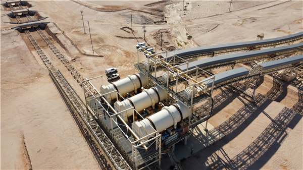 Unused 6,500 Tph Crushing Heap Leach Processing Plant)